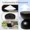 Glitzhome® 18" Multi-Functional Terrazzo Garden Stool